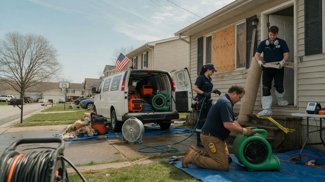 Water Damage Restoration in Estherville, IA near me